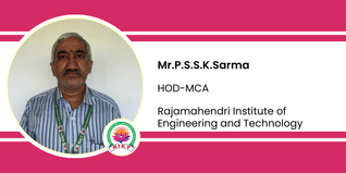Rajamahendri Institute of Engineering and Technology, HOD-MCA: Mr.P.S.S.K.Sarma Interview